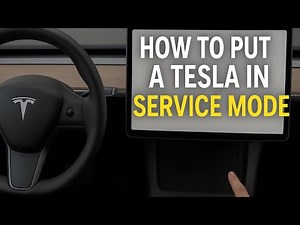 How to Put a Tesla in Service Mode (Step-by-Step Guide)