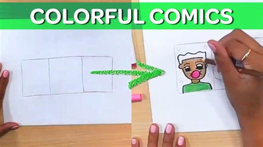 How To Draw A Comic | Creativity Tips | Crayola Learning