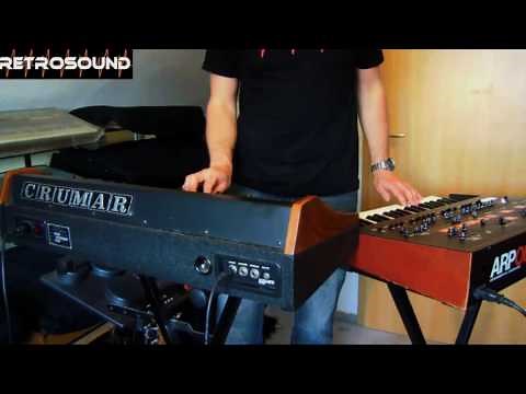 Crumar Performer (1979) & ARP ODYSSEY (1978) - 70s analog synthesizer disco live jam