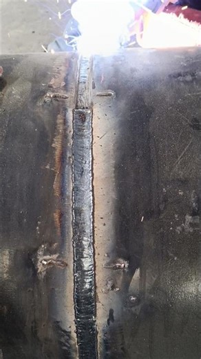 mig welding 600mm daya pipe filup super #stickwelding #tigwelding #migweld