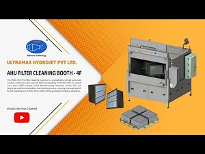 AHU FILTER CLEANING BOOTH 4F #video #pharmaceutical #ahufilter #industrialwashingmachines #cleaning