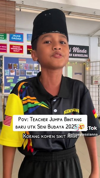 Teacher jumpa Bintang Baru utk Seni Budaya 2025 😍 Baru form1. Kita gilap biar bersinar hihi. Tq Ibu izinkan tc pos video ni di sini @RIG Megat ❤️ #tclc #senibudaya #sing #talent #singing #bakatterpendam #teacherstudentslove♥️♥️ #positivevibes