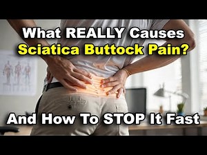 What REALLY Causes Sciatica Buttock Pain And How To STOP It Fast