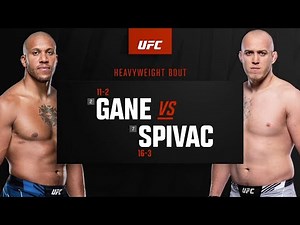 UFC Fight Night: Gane vs Spivak Highlights