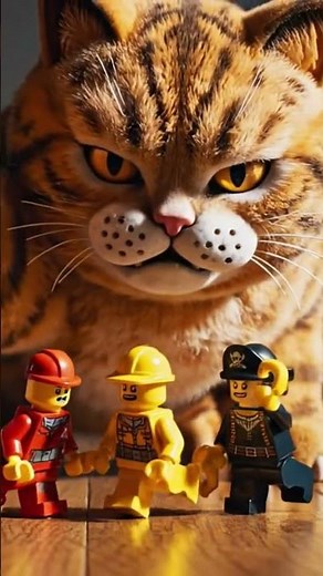 GARFIELD IN LEGO WORLD