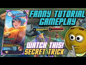 FANNY TUTORIAL 101: HOW TO PLAY FANNY IN EARLY GAME | MLBB