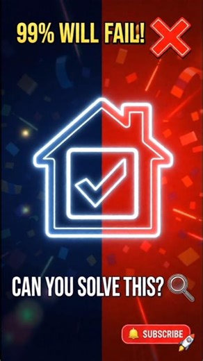 99% Will Fail This Impossible House Puzzle! 🏠❌ Can YOU Solve It? (Only 1% Get It Right!)