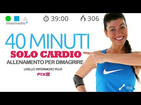 Super Cardio! Allenamento Per Dimagrire E Bruciare Calorie