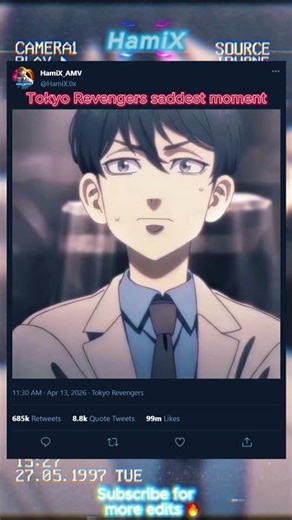 😨 Mikey Most most saddest scene 😓 | Tokyo Revengers Anime Moment