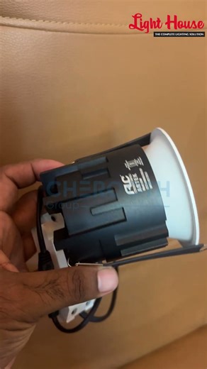 Modern Office Lighting Design with COB LEDs #interiordesign #mepdesign #cheroothengineering #kerala