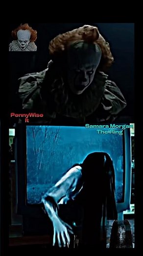 Pennywise(It) Vs Samara Morgan(The Ring) #pennywise #samaramorgan