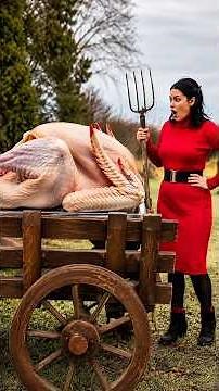 20KG Giant Turkey Feast | ASMR Nature Cooking #food #cooking #asmr