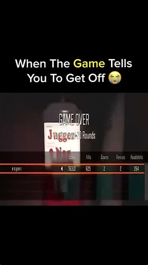 Game Had Enough 😭