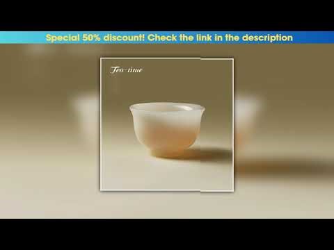 Exclusive Ice Jade Porcelain Tea Cups Zen Cups Chinese Teacup Beautiful Ceramic Cup for Tea Mate Go