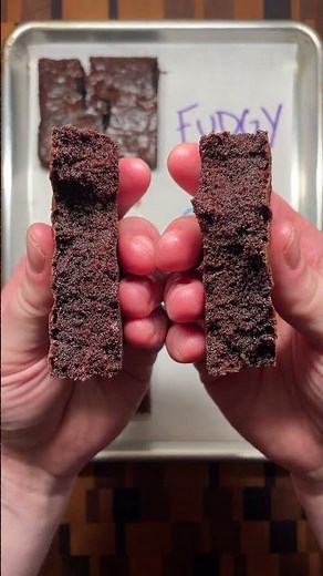 The Difference Between Fudgy vs Cakey vs Chewy Brownies #baking #brownie
