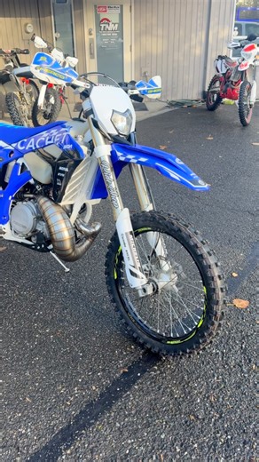 Fun project that showed up to the shop in boxes. Full frame up build. Customer wanted to do a couple finishing touches himself but we are stoked with how this one turned out. Thanks @specbolts @sherco.us @millenniumtechnologies @ircmoto for the parts. | True North Motos