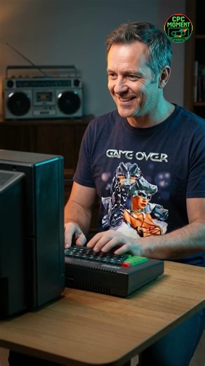 Game Over T-Shirt 👕 | Retro Amstrad Classic You Can Wear