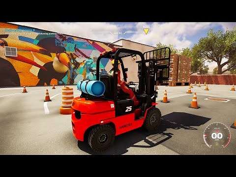 Forklift Simulator Gameplay (PC UHD) [4K60FPS]