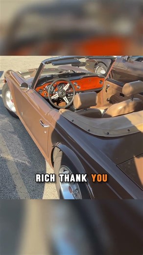 1975 Triumph TR6 British Roadster Perfection #classiccar #triumph #vintage