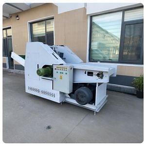 [Hot Item] Fiber Rags Yarn Clothes Cutting Guillotine Cutter Garment Polyester Yarn Cutting Machine