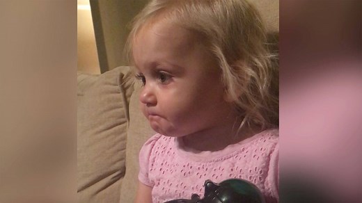 This little girl crying at a sad movie scene is all of us. | Today Show