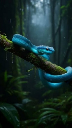 The Hypnotic Blue Viper