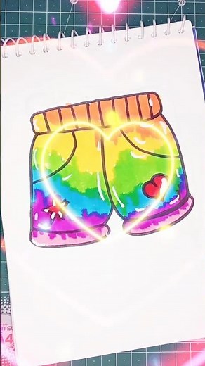 cute easy Shorts cartoon drawing. #shorts