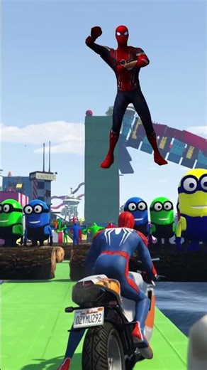 Spiderman Dance on the way 😀#shortsfeed #vfx #spiderman