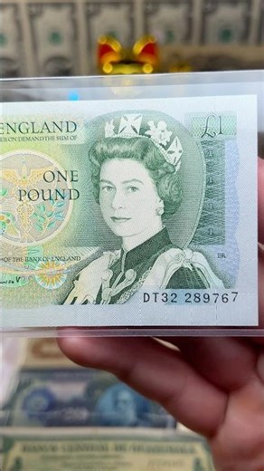 1978-1984 England One Pound note #money #currency #england