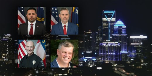 Fallen CMPD officer, task force officers remembered at Uptown memorial