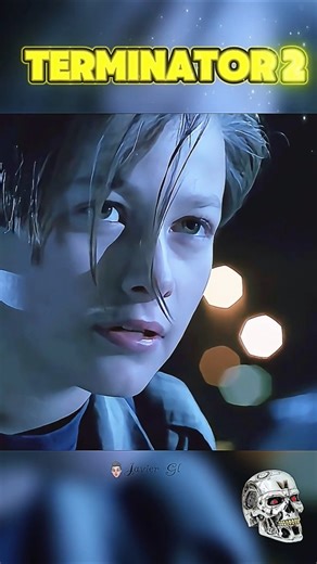 “Mi madre es fuerte…” 😢🔥 John Connor explica quién es Sarah Connor al T-800 #terminator2 #shorts