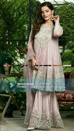 Beautiful fancy Short Frock Cute And Stylish Look