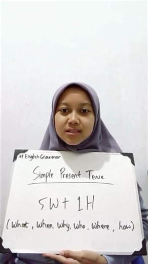 Create sentences using 5W+1H in the Simple Present Tense