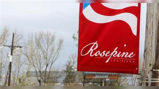 Step back in time to Rosepine, Louisiana – a town born from the heart of the piney woods, its story etched in sawdust and steel. Discover how the arrival of the railroad ignited a timber boom, transforming a wilderness into a bustling town. Witness the rise and fall of this lumbering empire, and see how the resilient community persevered, cherishing its heritage while embracing the future. This is Rosepine – a testament to Louisiana's rich history and enduring beauty. #Rosepine #LouisianaHistory