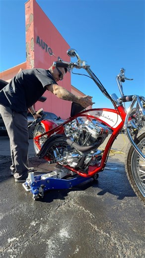 Mike’s Mobile Detailing🇺🇸 Harley Davidson Vtwin Chopper #motorcycle detailed & ceramic coated