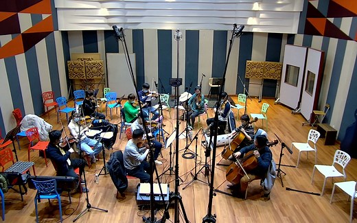 流行Funk/disco曲风弦乐实录记录