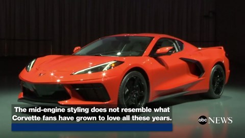 New mid-engine Corvette makes its debut
