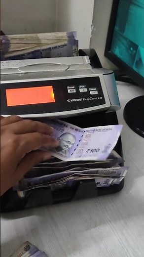 100 Notes Cash Counting Machine | Speed & Accuracy Test