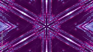 Vibrant Pathway a 3D Futuristic Mandela Effect Kaleidoscope in 4K 60 FPS seamless looping overlay 4k virtual video animation background
