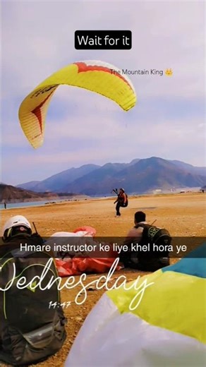 Paragliding Ground Handling by our Instructor🪂🫡 #paragliding #viral #youtubeshorts #ytshorts #shorts