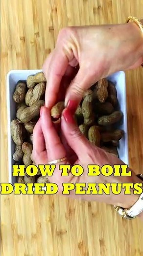 How to boil dried peanuts with shell perfectly | #shorts | How to boil dried ground nuts with shell
