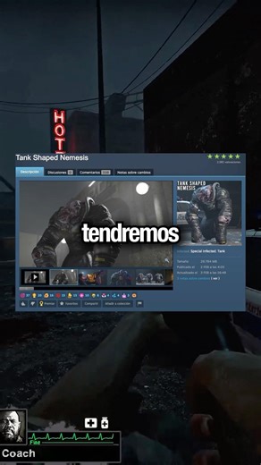 Nemesis en Left 4 Dead #shorts #viralshorts #left4dead2