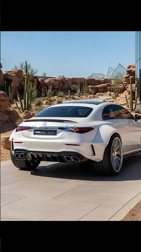 Concept Car Vibes: Widebody Mercedes in the Desert