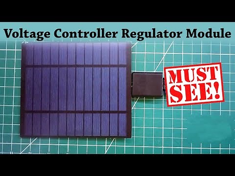 (Review) DIY 5V 2A Solar Panel, Power Bank, USB Charge Voltage Controller Regulator Module 6V-20V