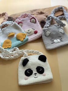 Crochet Animal Bag PDF Pattern: Amigurumi Tote - Sloth, Panda, Cat (digital Download - Etsy