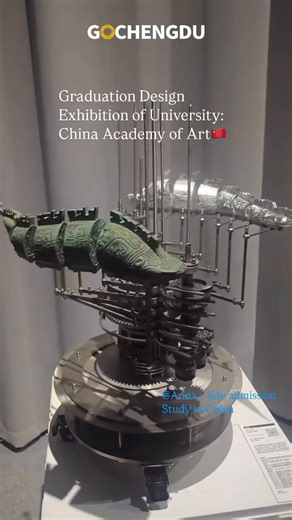 ✨Graduation Design Exhibition | China Academy of Art 🇨🇳 A vibrant showcase of creativity, innovation, and the boundless imagination of young artists! 🎨🖌 #StudyInChina #FineArt #ArtUniversity #GraduationDesign #StudentCreativity #ChinaAcademyOfArt #MagicInDesign #ChinaUniversity #education | Go Chengdu