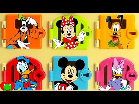 Genie Teaches Colors with Mickey Mouse Club House Friends