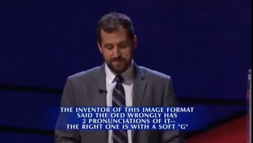 'Jeopardy!' Definitively Shows How To Pronounce 'GIF' (Sorry, Haters)