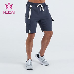 [Hot Item] Custom Embroider Logo Multi-Pocket Design Shorts