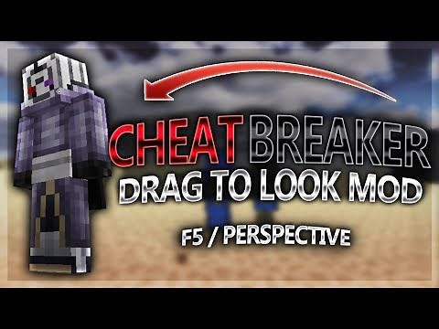 [1.7.10/1.8.9] CheatBreaker F5 Mod! (Drag to look, 360° Perspective)